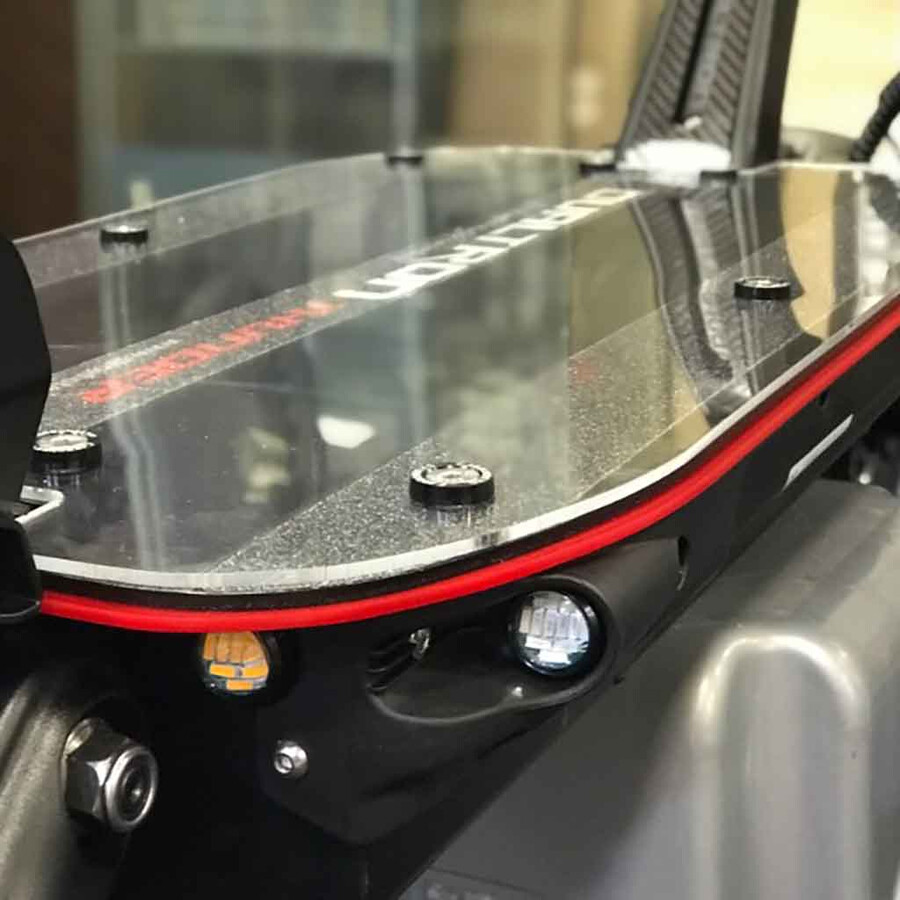 copertura per deck carbonrevo dualtron achilleus matte black