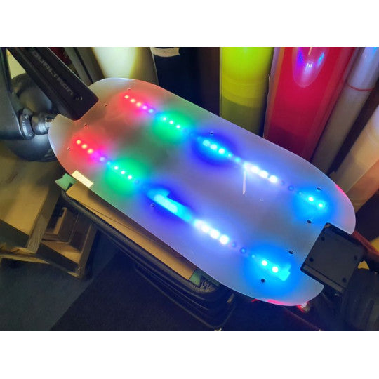 rivestimento per ponte a led carbonrevo dualtron thunder