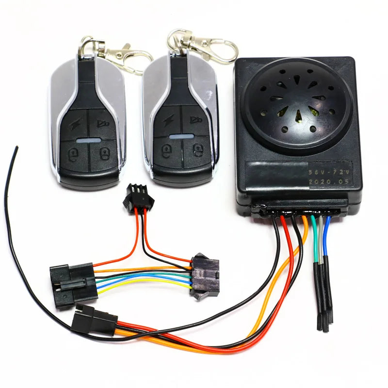 allarme wireless per scooter elettrici da 72 v plug play