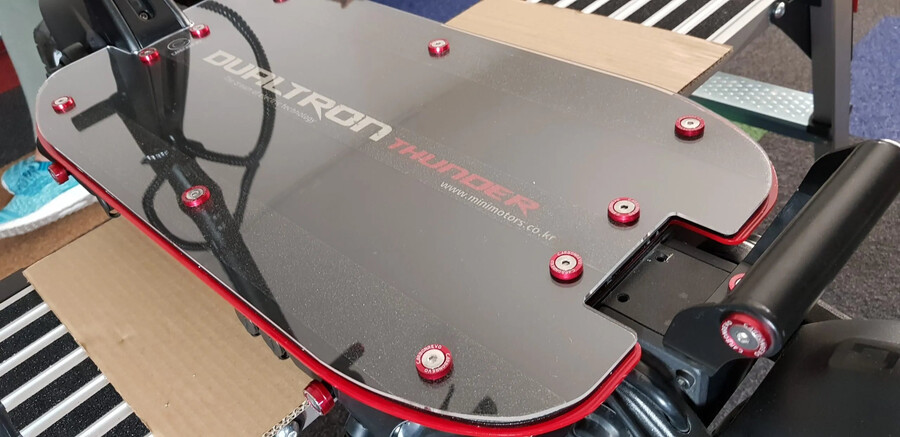 copertura per ponte carbonrevo dualtron thunder translucent green
