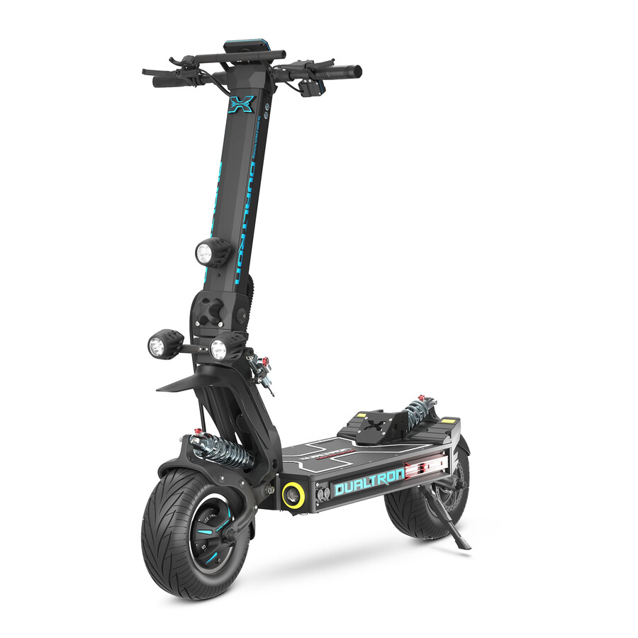 monopattino elettrico dualtron x limited - 65 mph autonomia 105 miglia