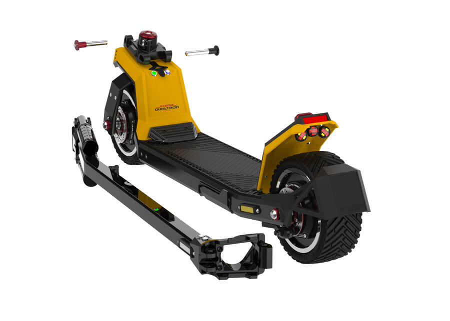dualtron sonic n ultra compatto doppio motore e batteria rimovibile